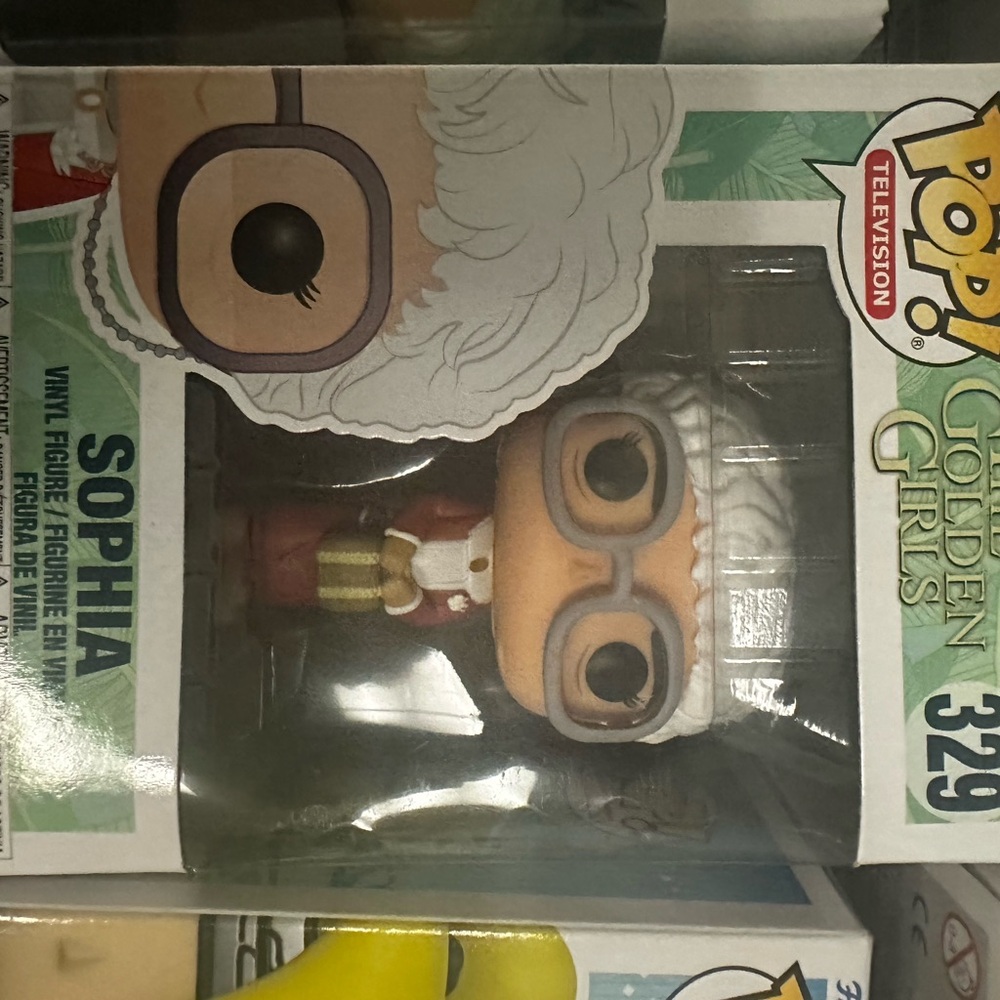 Funko Pop Golden Girls Sophia in Red and White Outfit